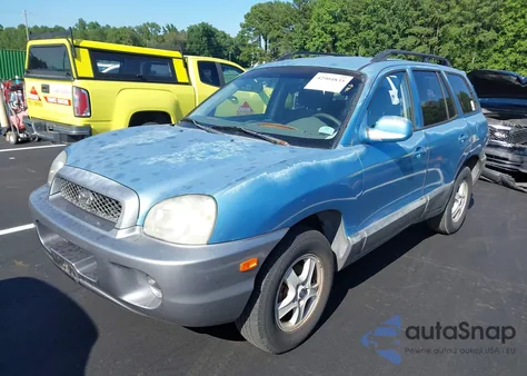 2004 Hyundai Santa Fe from USA, damaged, VIN KM8SB12B84U677329